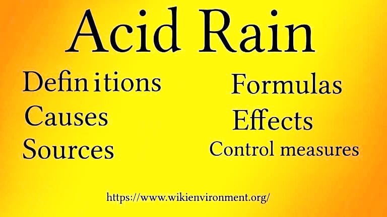 acid rain