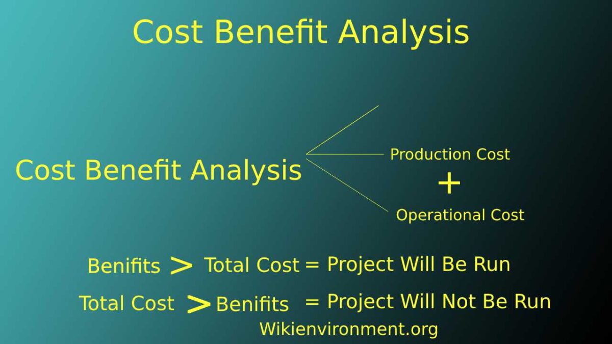 simple Cost benifit analysis example